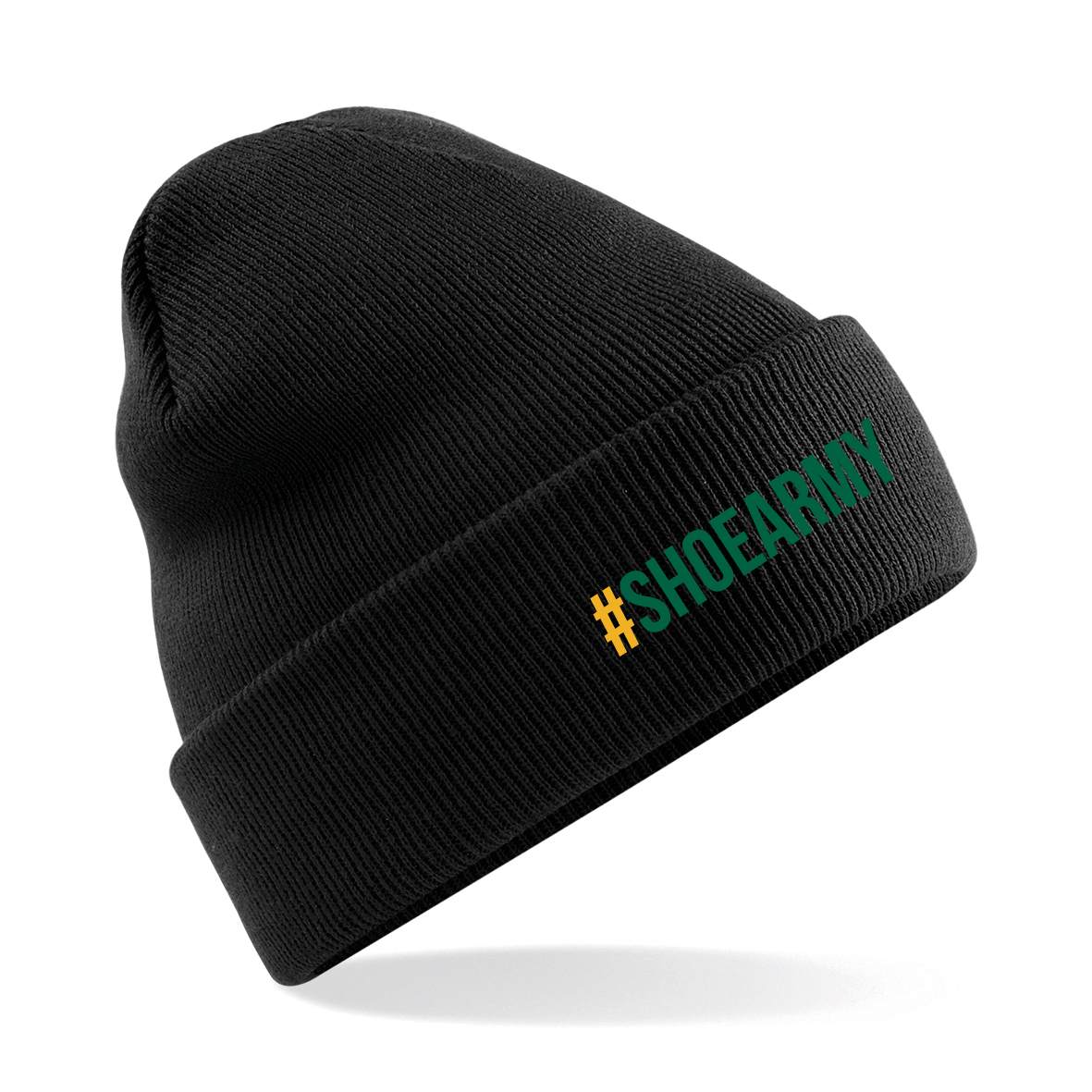 Shoe Army Embroidered Beanie - Northampton Saints